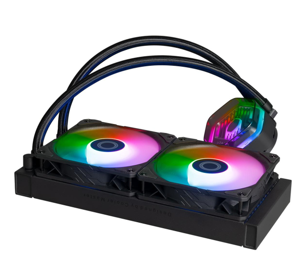 COOLER MASTER MasterLiquid 240 Atmos ARGB 2x120mm - 1194058 - zdjęcie 5